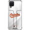MLB Baltimore Orioles Home Jersey Galaxy A12 Clear Case
