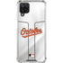 MLB Baltimore Orioles Home Jersey Galaxy A12 Clear Case