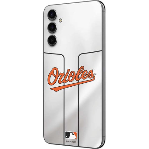 MLB Baltimore Orioles Home Jersey Galaxy A14 5G Skin