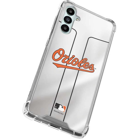 MLB Baltimore Orioles Home Jersey Galaxy A15 5G Clear Case