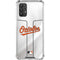 MLB Baltimore Orioles Home Jersey Galaxy A32 5G Clear Case