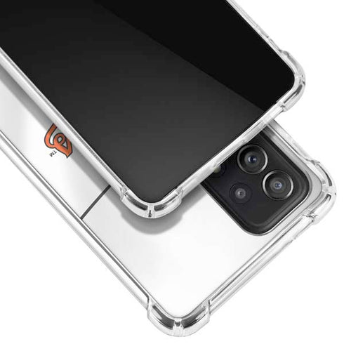 MLB Baltimore Orioles Home Jersey Galaxy A52 5G Clear Case