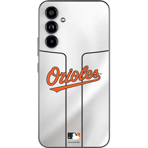 MLB Baltimore Orioles Home Jersey Galaxy A54 5G Skin