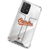 MLB Baltimore Orioles Home Jersey Galaxy A72 5G Clear Case