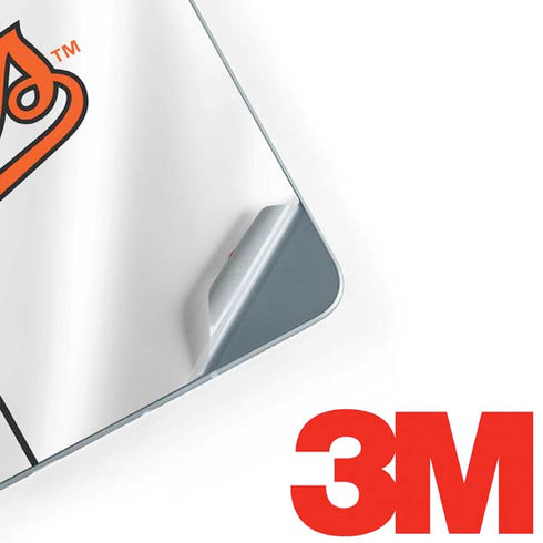 MLB Baltimore Orioles Home Jersey Galaxy Book 12in Skin
