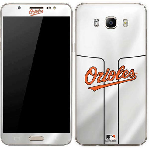 MLB Baltimore Orioles Home Jersey Galaxy J7 Skin