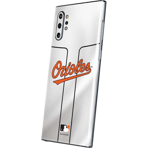 MLB Baltimore Orioles Home Jersey Galaxy Note 10 Plus Skin