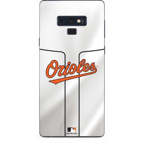 MLB Baltimore Orioles Home Jersey Galaxy Note 9 Skin