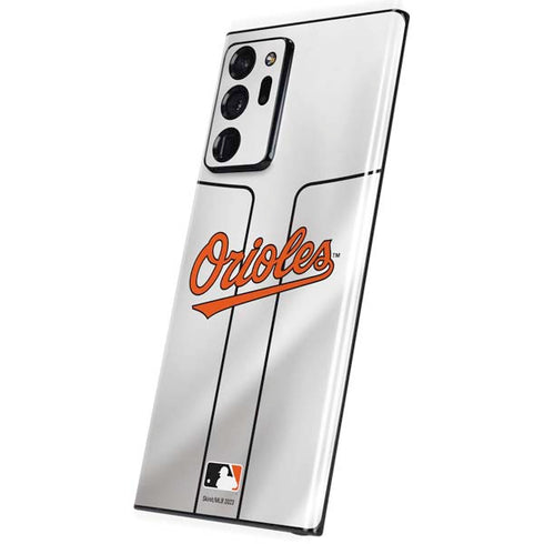 MLB Baltimore Orioles Home Jersey Galaxy Note20 Ultra 5G Skin