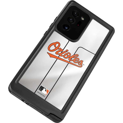 MLB Baltimore Orioles Home Jersey Galaxy Note20 Ultra 5G Waterproof Case