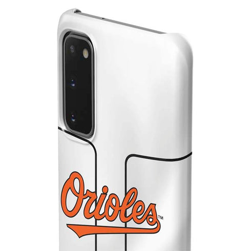 MLB Baltimore Orioles Home Jersey Galaxy S20 Lite Case
