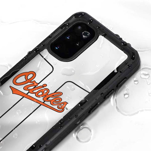 MLB Baltimore Orioles Home Jersey Galaxy S20 Plus Waterproof Case