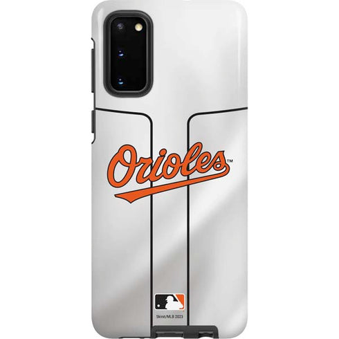 MLB Baltimore Orioles Home Jersey Galaxy S20 Pro Case