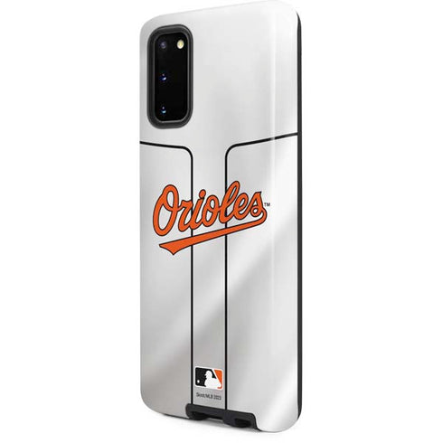 MLB Baltimore Orioles Home Jersey Galaxy S20 Pro Case