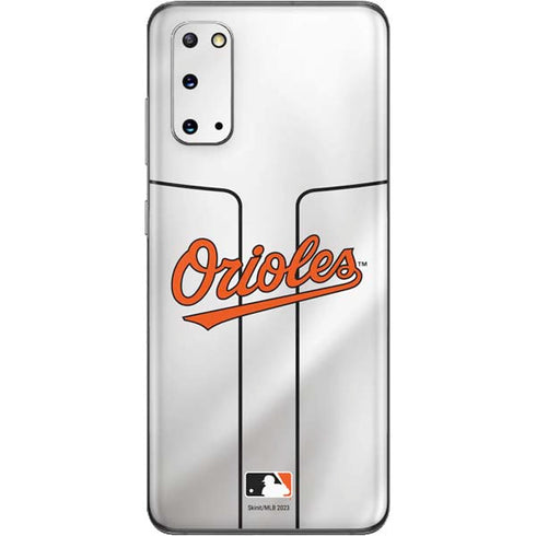 MLB Baltimore Orioles Home Jersey Galaxy S20 Skin