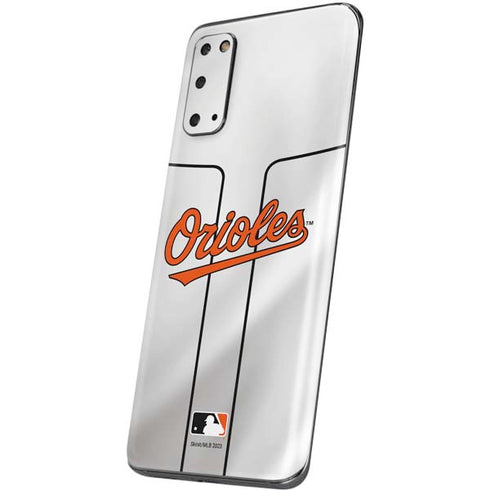 MLB Baltimore Orioles Home Jersey Galaxy S20 Skin