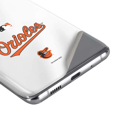 MLB Baltimore Orioles Home Jersey Galaxy S20 Ultra 5G Skin