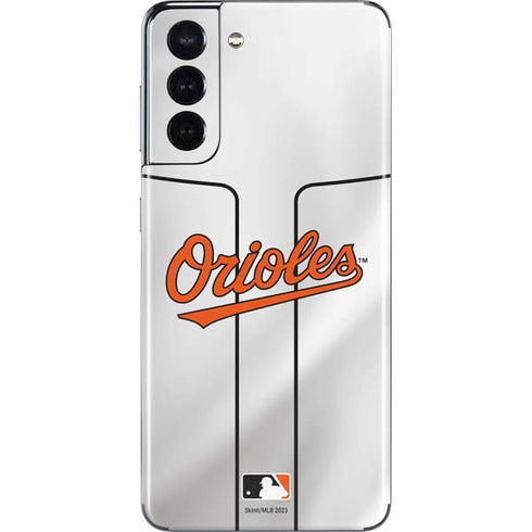 MLB Baltimore Orioles Home Jersey Galaxy S21 5G Skin