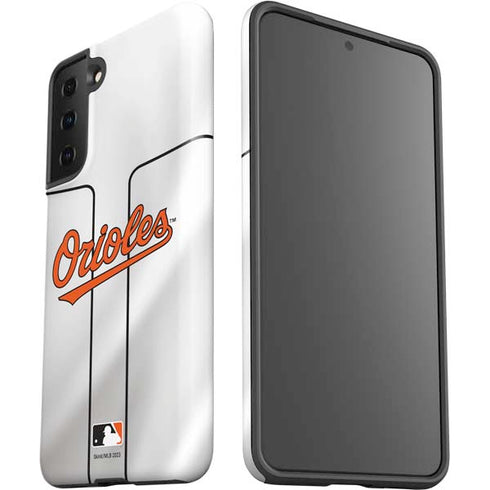 MLB Baltimore Orioles Home Jersey Galaxy S21 FE Pro Case