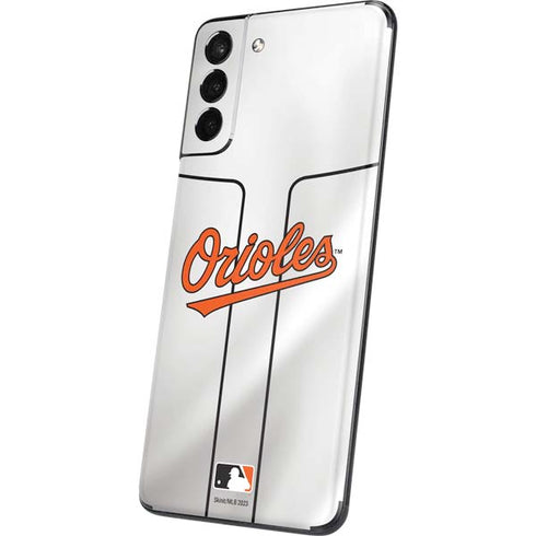MLB Baltimore Orioles Home Jersey Galaxy S21 Plus 5G Skin