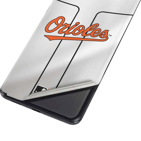 MLB Baltimore Orioles Home Jersey Galaxy S21 Ultra 5G Skin