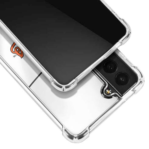 MLB Baltimore Orioles Home Jersey Galaxy S22 Clear Case
