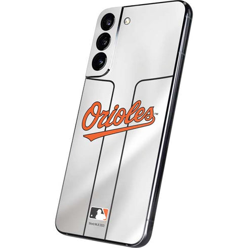 MLB Baltimore Orioles Home Jersey Galaxy S22 Plus Skin