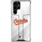 MLB Baltimore Orioles Home Jersey Galaxy S22 Ultra Clear Case