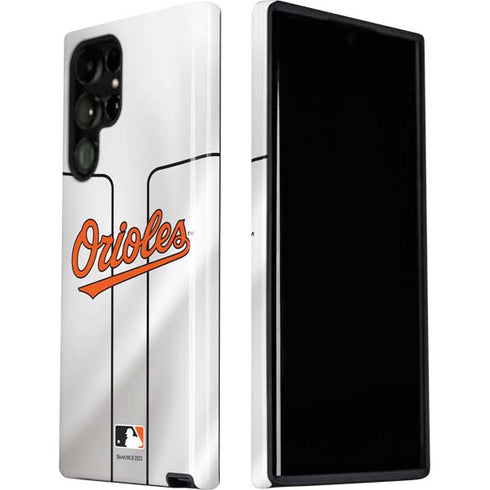 MLB Baltimore Orioles Home Jersey Galaxy S22 Ultra Pro Case