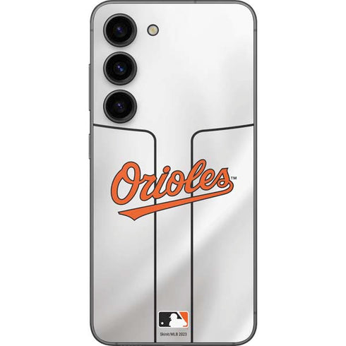 MLB Baltimore Orioles Home Jersey Galaxy S23 Skin