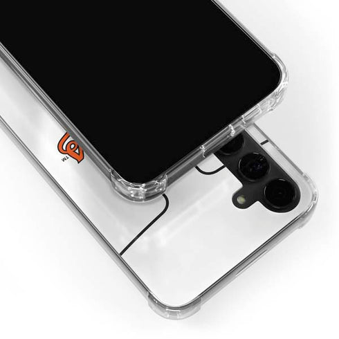 MLB Baltimore Orioles Home Jersey Galaxy S24 Plus Clear Case