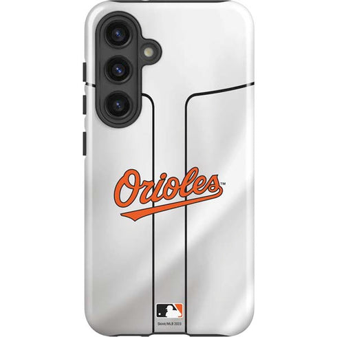 MLB Baltimore Orioles Home Jersey Galaxy S24 Plus Impact Case