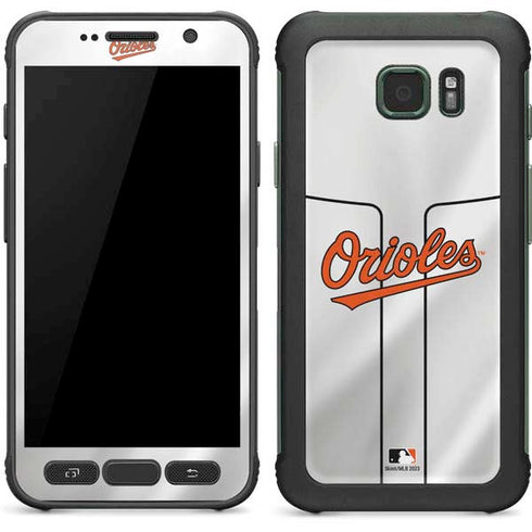 MLB Baltimore Orioles Home Jersey Galaxy S7 Active Skin