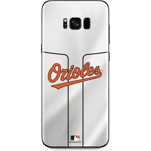 MLB Baltimore Orioles Home Jersey Galaxy S8 Plus Skin
