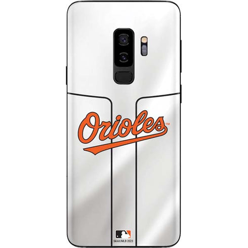 MLB Baltimore Orioles Home Jersey Galaxy S9 Plus Skin