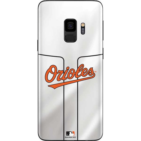 MLB Baltimore Orioles Home Jersey Galaxy S9 Skin