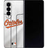 MLB Baltimore Orioles Home Jersey Galaxy Z Fold4 5G Skin