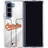 MLB Baltimore Orioles Home Jersey Galaxy Z Fold5 5G Clear Case