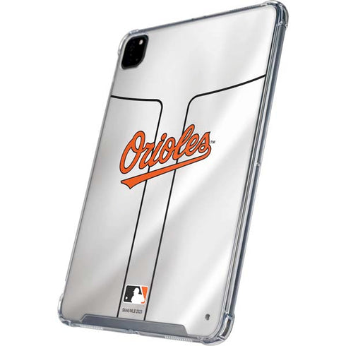 MLB Baltimore Orioles Home Jersey iPad Pro 12.9in (2020) Clear Case