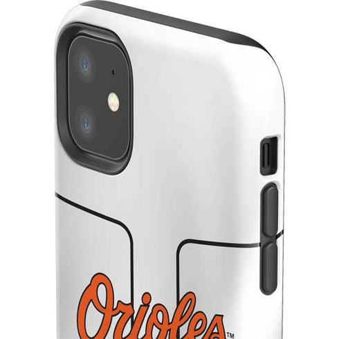 MLB Baltimore Orioles Home Jersey iPhone 11 Impact Case