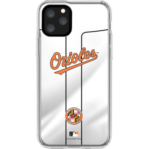 MLB Baltimore Orioles Home Jersey iPhone 11 Pro Clear Case
