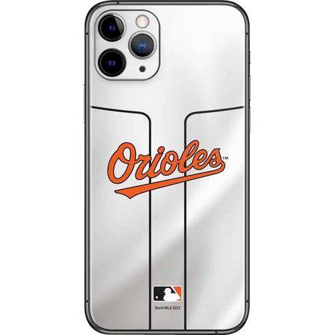MLB Baltimore Orioles Home Jersey iPhone 11 Pro Skin