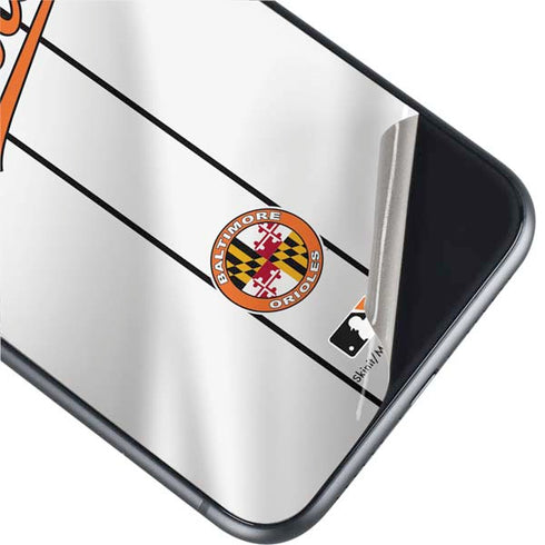 MLB Baltimore Orioles Home Jersey iPhone 11 Skin