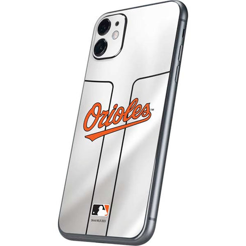MLB Baltimore Orioles Home Jersey iPhone 11 Skin