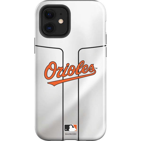 MLB Baltimore Orioles Home Jersey iPhone 12 Impact Case