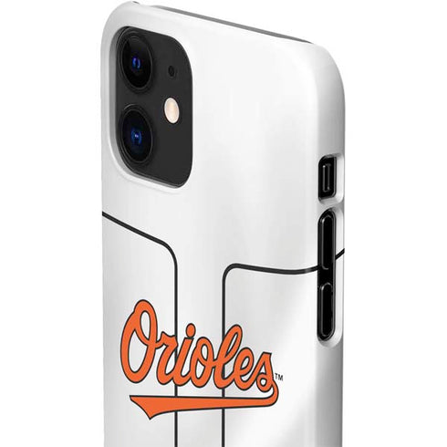 MLB Baltimore Orioles Home Jersey iPhone 12 Mini Lite Case