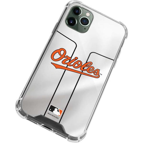 MLB Baltimore Orioles Home Jersey iPhone 12 Pro Clear Case