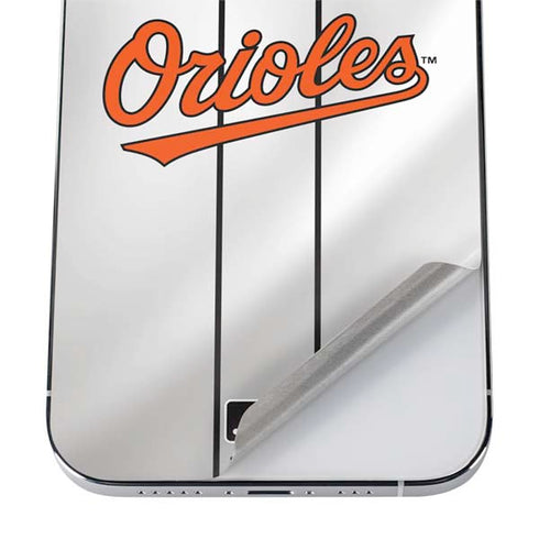 MLB Baltimore Orioles Home Jersey iPhone 12 Pro Skin