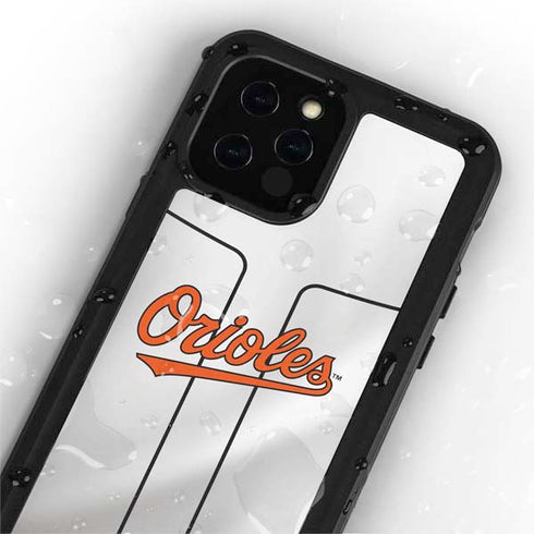 MLB Baltimore Orioles Home Jersey iPhone 12 Pro Waterproof Case