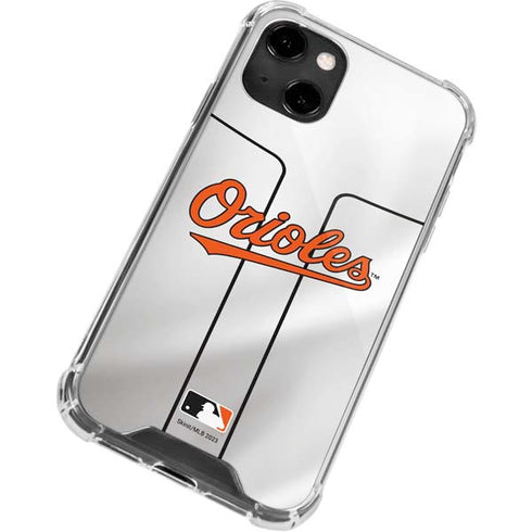 MLB Baltimore Orioles Home Jersey iPhone 13 Clear Case